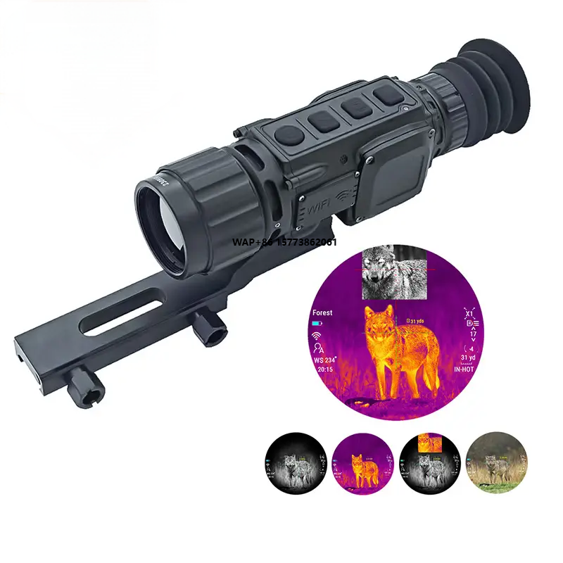 Thermal Scope 640X512 Hunting - 12um Thermal Scope 640x512 Detect Range