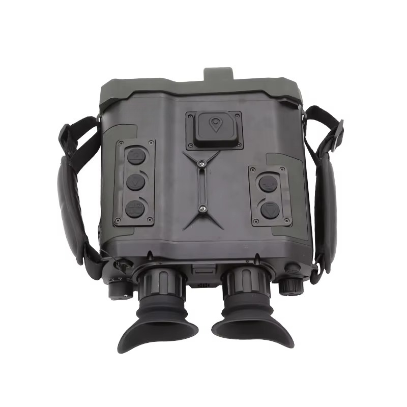 Thermal Monocular Laser Rangefinder - Long Distance Handheld with Wristband Digital