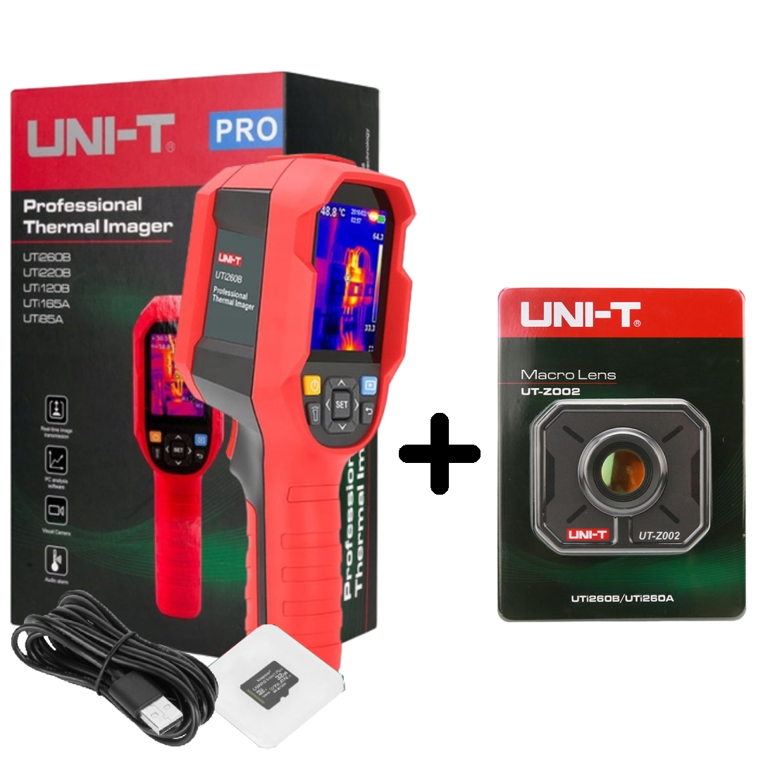 UNI-T UTi260B Professional The - огляд і ціна Thermal Camera Pcb Repair 256X192