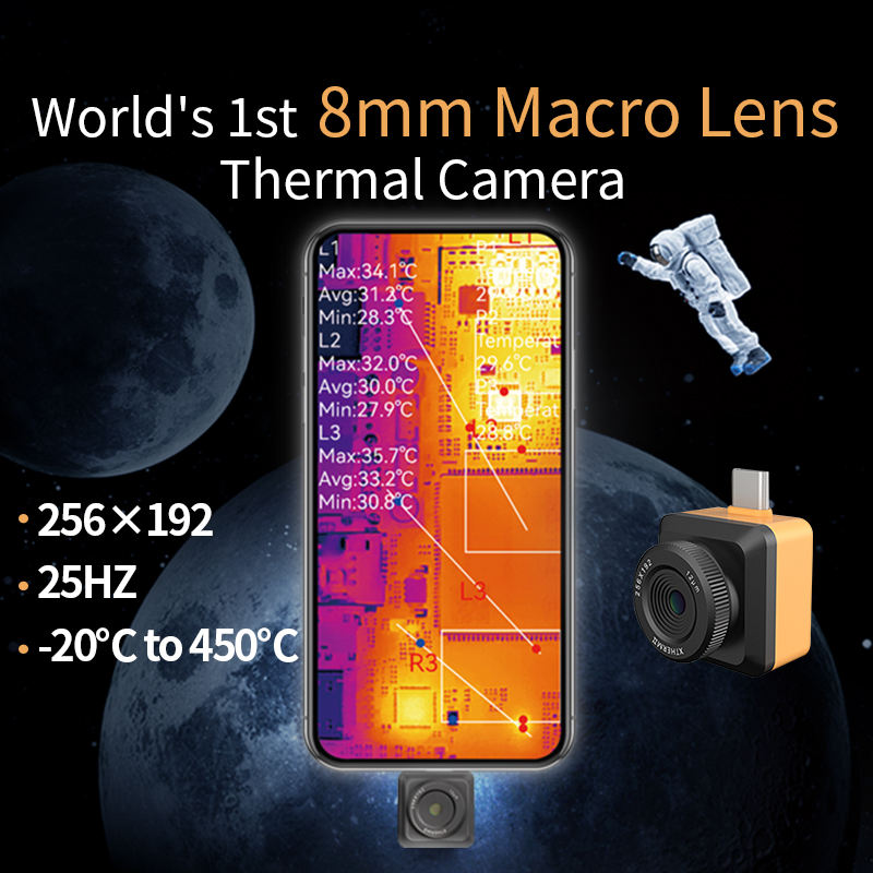 InfiRay T2S+ Infrared Thermal  - огляд і ціна Handheld Thermal Camera 256X192