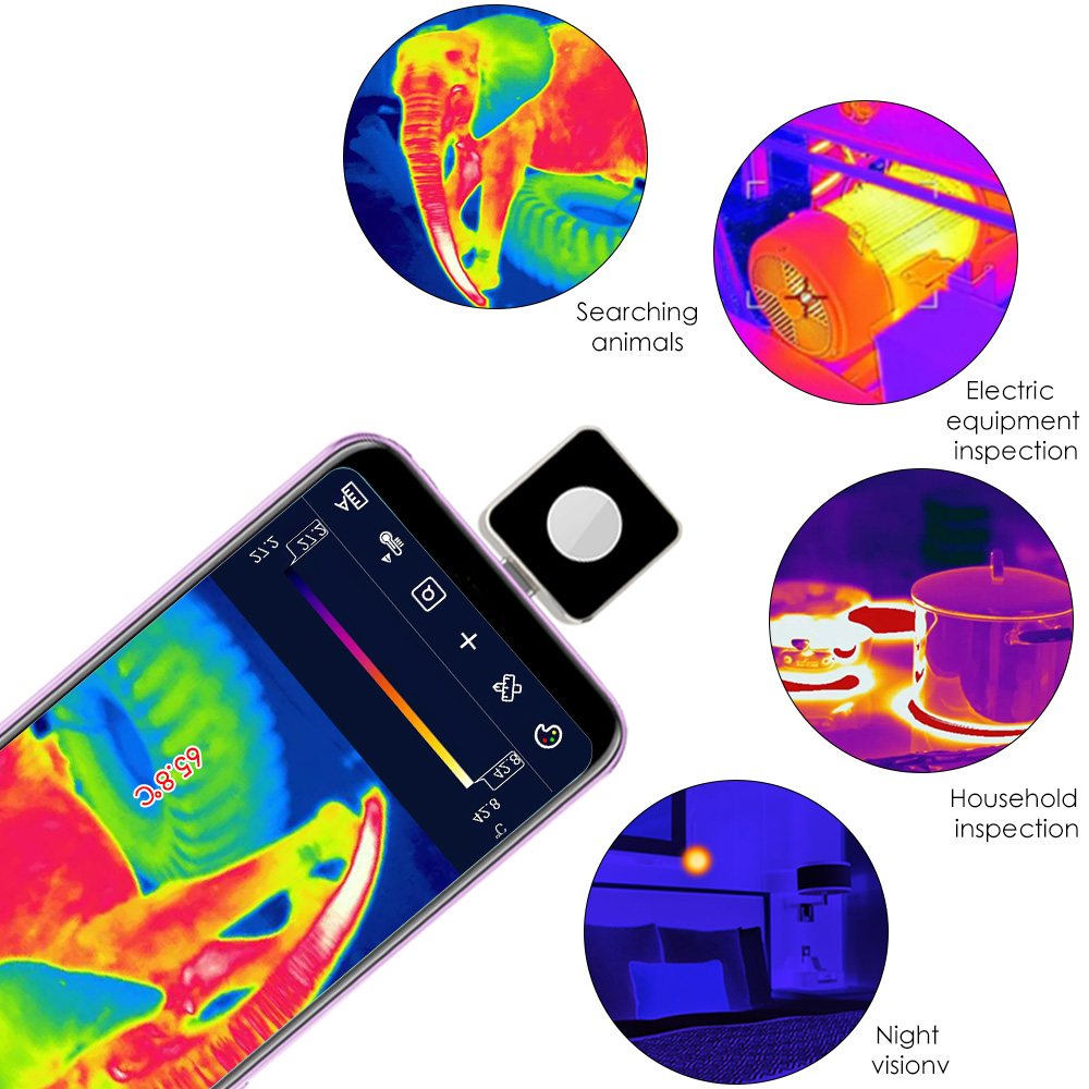 256x192 Resolution Thermal Ima - огляд і ціна Thermal Camera Pcb Repair 256X192