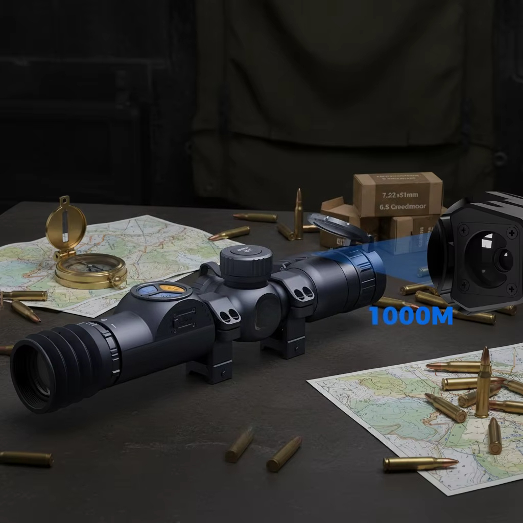 Thermal Scope 1300M 50hz 1-8X  - огляд і ціна Infrared Thermal Monocular 50Hz