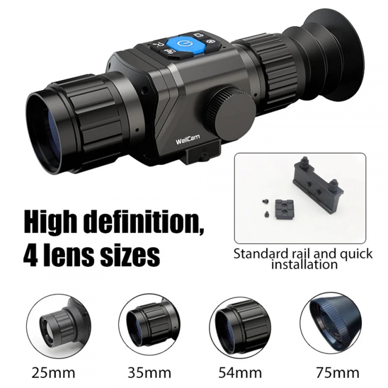 1600m Thermal Hunting Monocula - огляд і ціна Thermal Night Vision Monocular