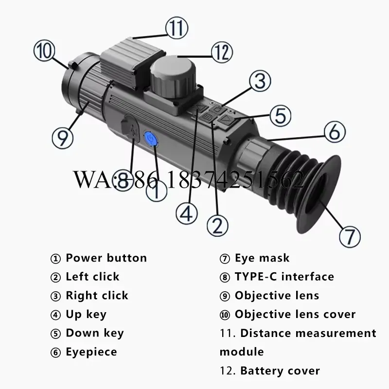 Wmwmnu for Hunting Thermal Ima - огляд і ціна Thermal Imaging Monocular 384X288
