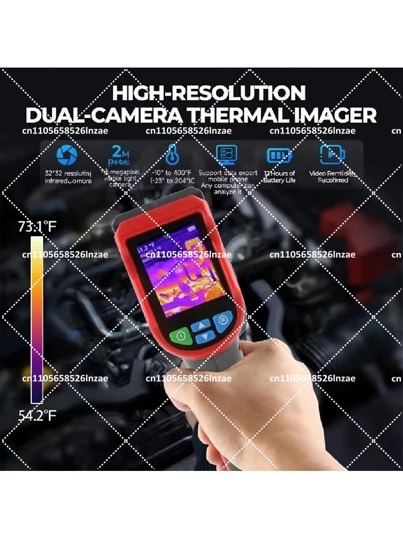 Handheld Infrared Camera 256x1 - огляд і ціна Handheld Thermal Camera 256X192