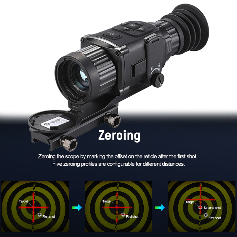 Thermal Imaging Scope 384x288@ - огляд і ціна Thermal Clip On Scope 35Mm