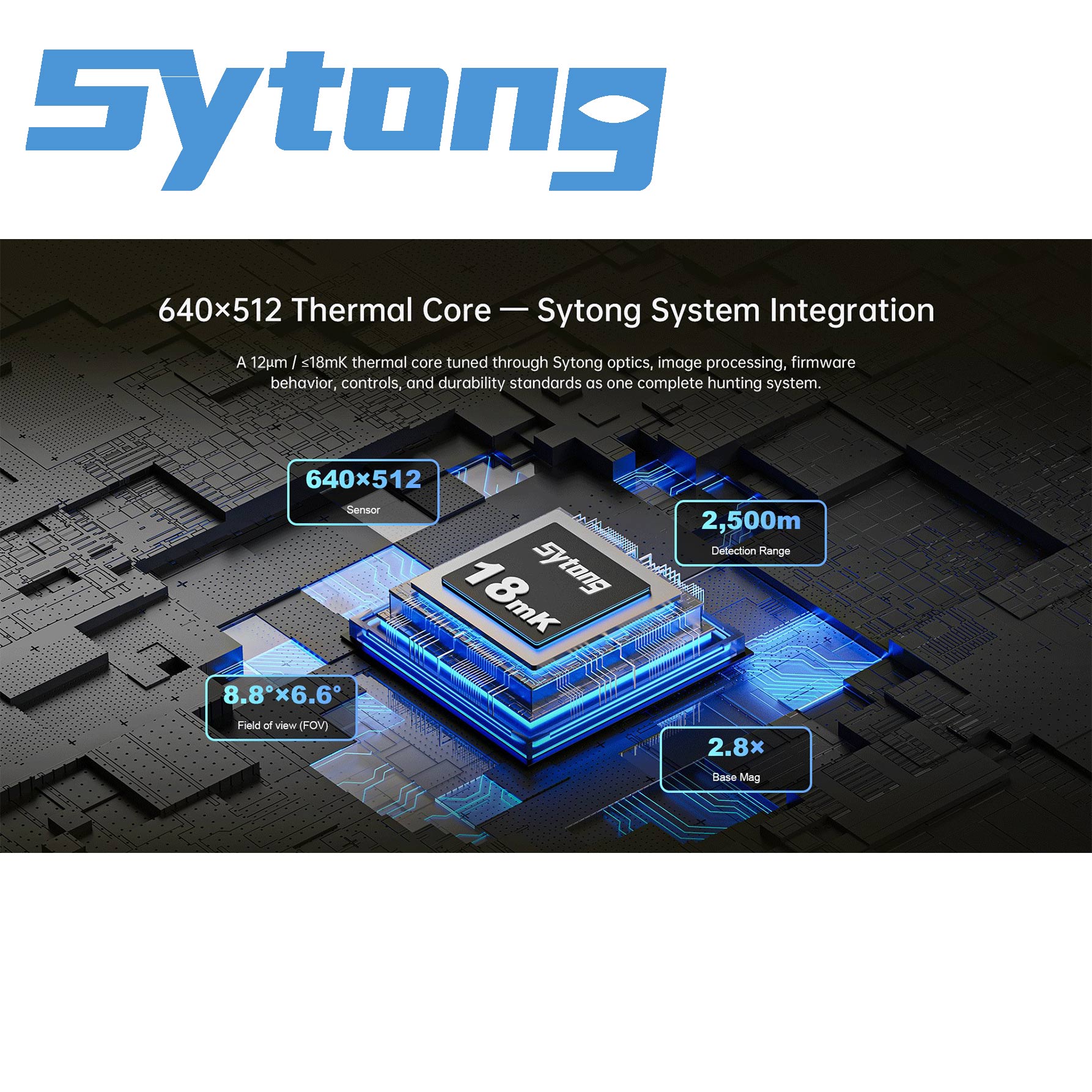 Sytong MM V2.0 640x512 Thermal - огляд і ціна Thermal Scope 640X512 Hunting