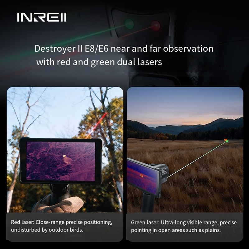 E6/E8 Thermal Imaging Monocula - огляд і ціна Thermal Monocular Laser Rangefinder