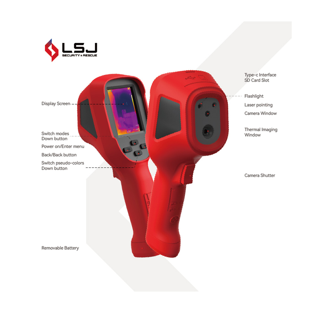 IP67 Waterproof 256x192 Handhe - огляд і ціна Handheld Thermal Camera 256X192
