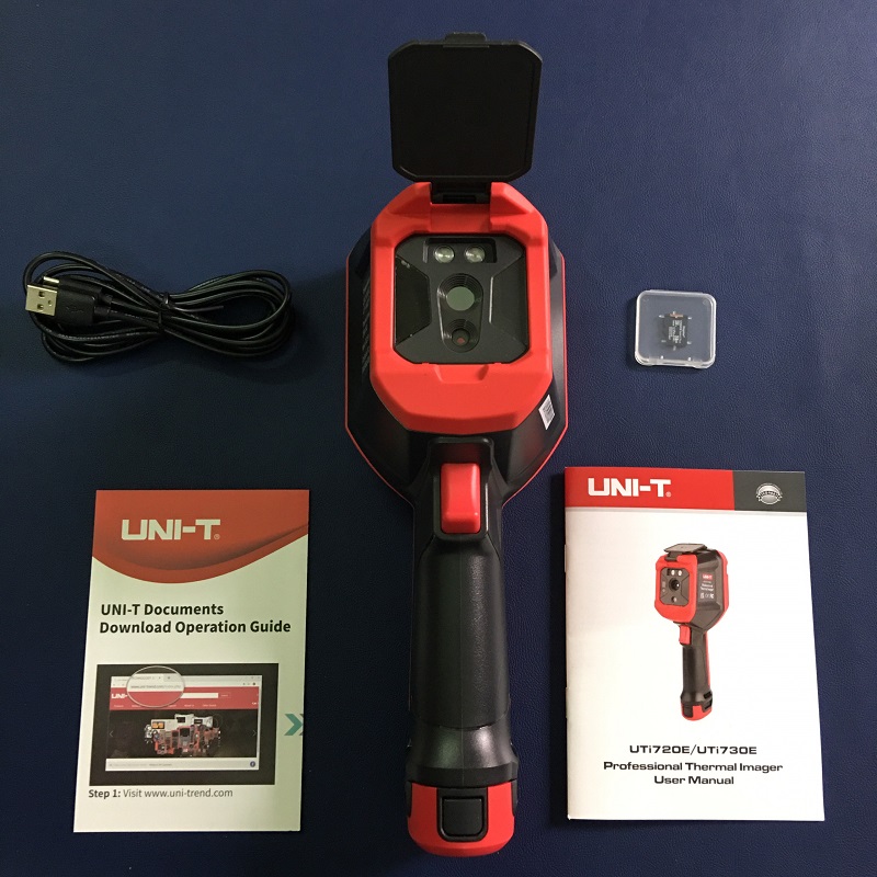 UNI-T UTi720E WiFi Thermal Cam - огляд і ціна Handheld Thermal Camera 256X192