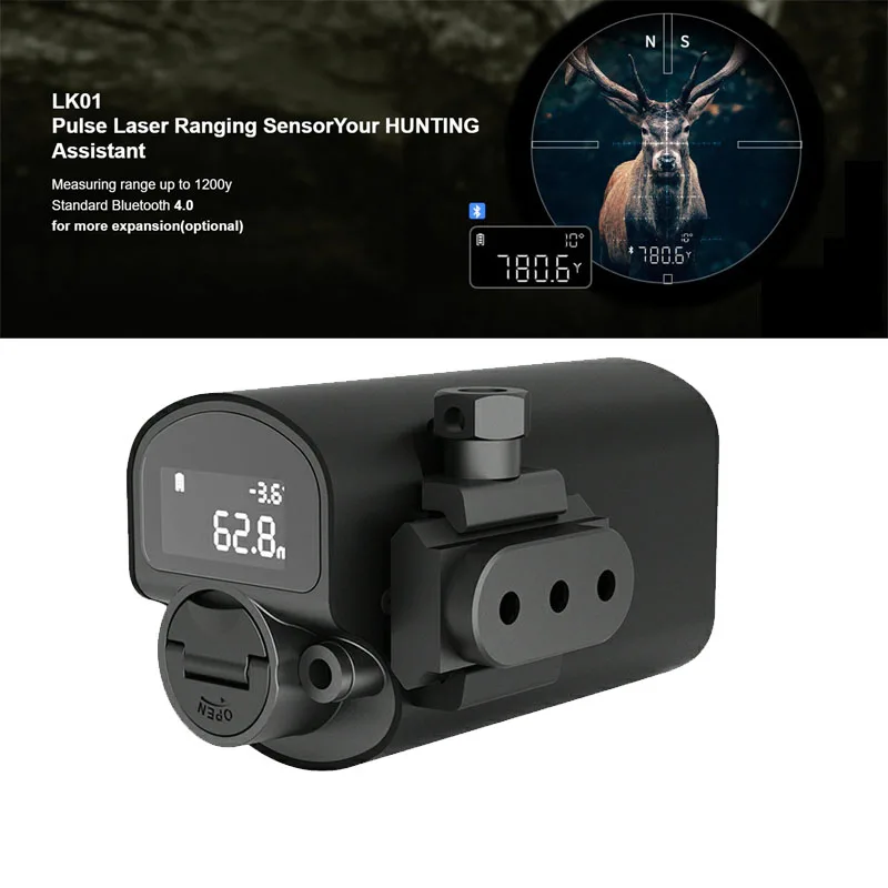 Mileseey LK01 Smart Laser Rang - огляд і ціна Thermal Monocular Laser Rangefinder