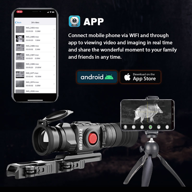 Tactical Thermal Imaging Rifle - огляд і ціна Thermal Imaging Rifle Scope 50Mm