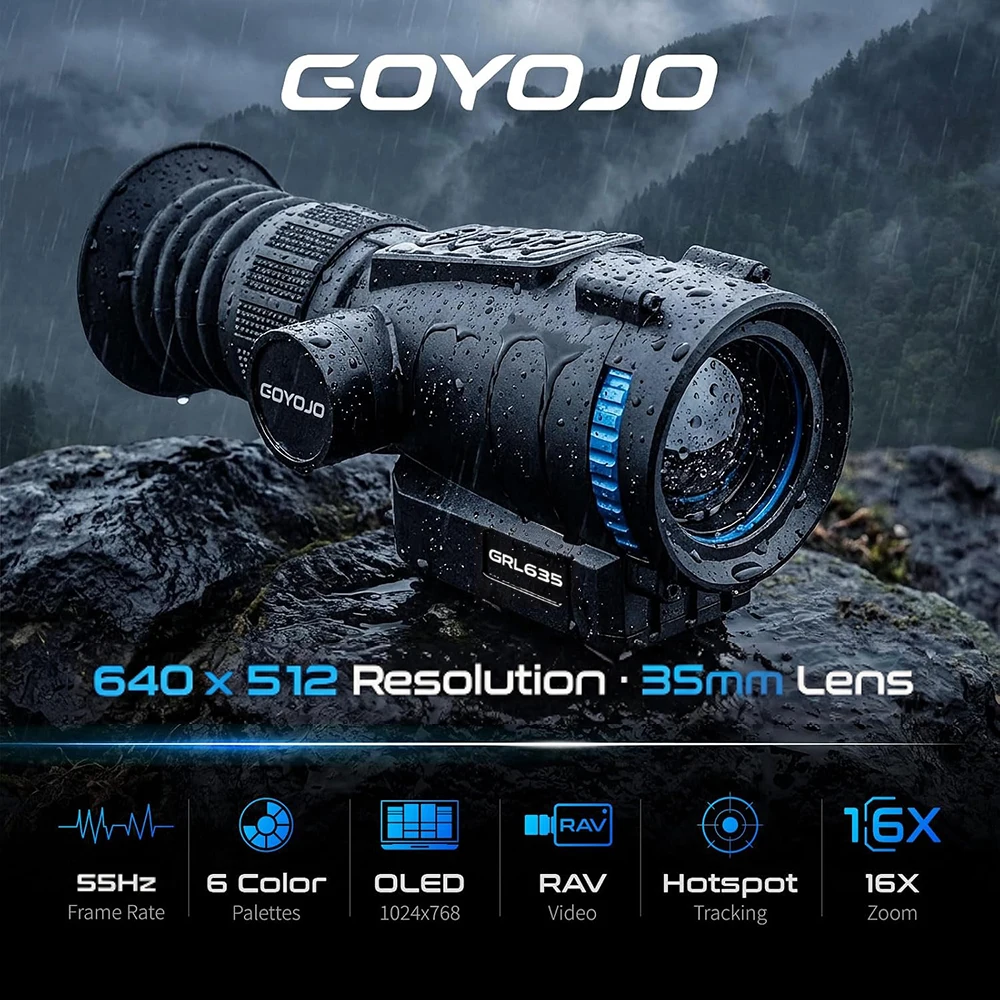 GOYOJO GRL635 Thermal Imaging  - огляд і ціна Thermal Scope 640X512 Hunting