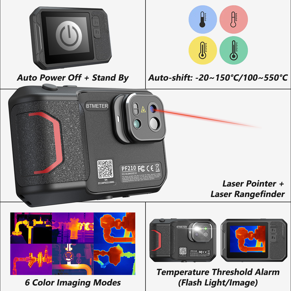 256x192 Thermal Camera Guide H - огляд і ціна Handheld Thermal Camera 256X192