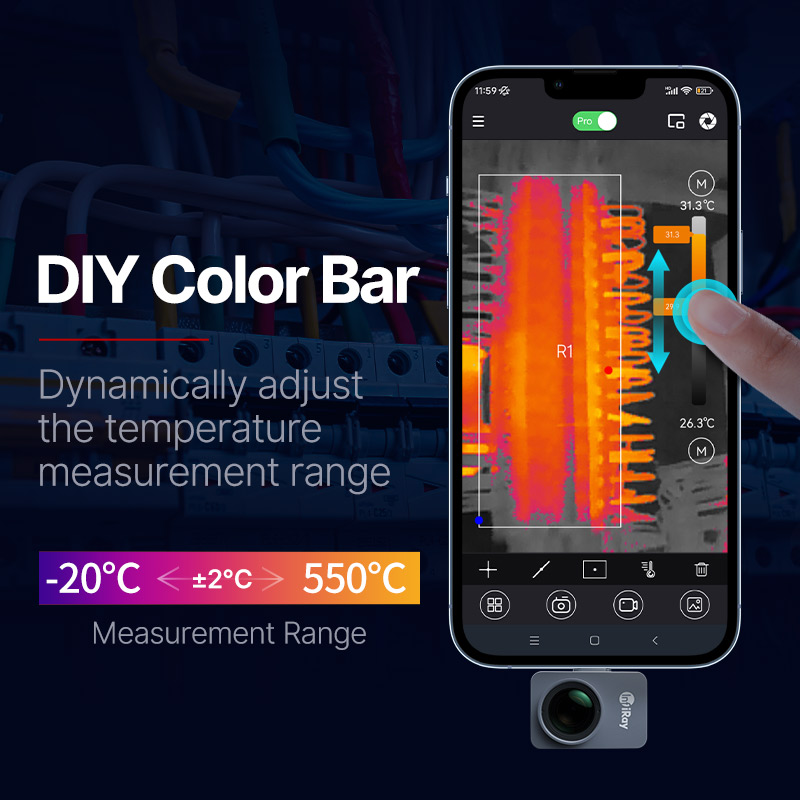 Infiray P2 PRO 256x192 Thermal - огляд і ціна Handheld Thermal Camera 256X192