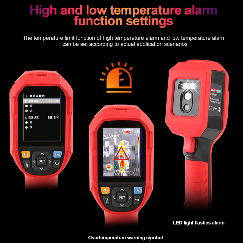 UNI-T Thermal Imager UTI260A 2 - огляд і ціна Handheld Thermal Camera 256X192